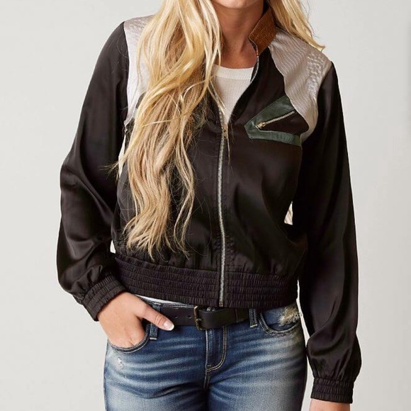 gimmicks by BKE Jackets & Blazers - Gimmicks Color Block Bomber Jacket